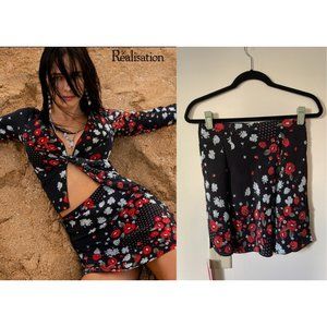 *NWT* Réalisation Par 'The Cookies' skirt in Hypnotic
